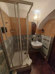 Un baño de Boutique Hotel Templ