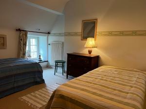 Postel nebo postele na pokoji v ubytování Gîtes du Gohic + 67 fotografií