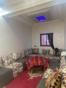 Χώρος καθιστικού στο Fleur de cactus Appartement 2 chambres