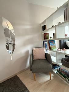 Χώρος καθιστικού στο Appartement Strasbourg Centre