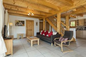 Η κουζίνα ή μικρή κουζίνα στο Chalet Orchidee