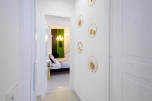 ADAMAS apartment , rooms and suite客房内的一张或多张床位