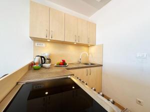 Kuchyň nebo kuchyňský kout v ubytování Apartments Kiro