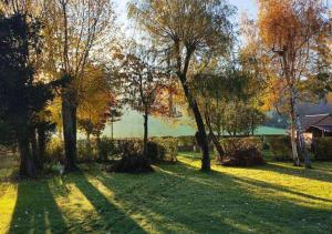 Zahrada ubytování Au pied de la colline