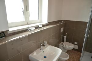 Koupelna v ubytování Palazzo Maggiore Suite B