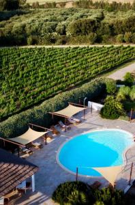 Bazén v ubytování Is Cheas wine farm boutique hotel nebo v jeho okolí