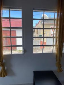 Postel nebo postele na pokoji v ubytování Maison individuelle vue sur mer