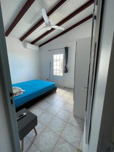 Postel nebo postele na pokoji v ubytování Maison individuelle vue sur mer
