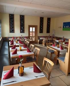 Restaurace v ubytování Tinyhaushotel - Campingpark Nabburg