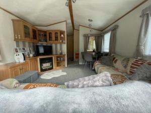 Kuchyň nebo kuchyňský kout v ubytování Jaynes Caravan