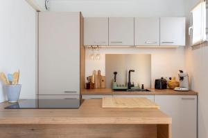 Nhà bếp/bếp nhỏ tại Chez Françoise Fr - Spacieux appartement vue imprenable avec ascenseur