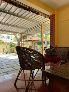Balkón nebo terasa v ubytování Orchid Home Stay