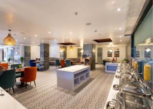 A seating area at Hotel Anuttara