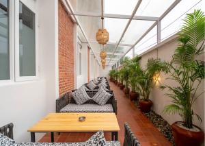 Posezení v ubytování Hotel Anuttara