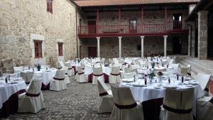 Restaurace v ubytování Rectoral de Castillon