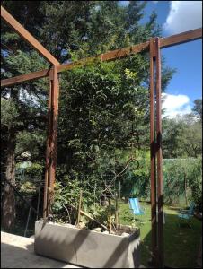 Zahrada ubytování Cabaña Juan XXIII