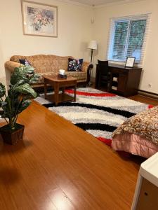Posezení v ubytování Vancouver shaughnessy guest home