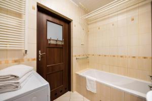 Koupelna v ubytování Apartament Zielone Zacisze