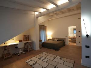 Postel nebo postele na pokoji v ubytování Top Hill Cottage