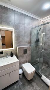 Koupelna v ubytování Hotel Palace Ukraine