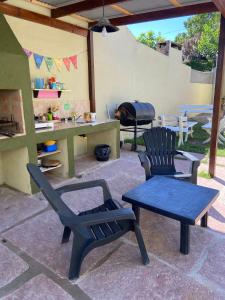 Posezení v ubytování La Casita Yogui