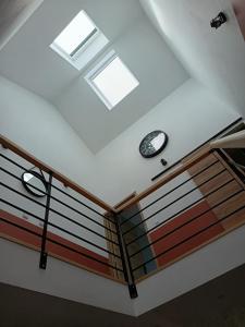 Postel nebo postele na pokoji v ubytování Gîte Axel'Air