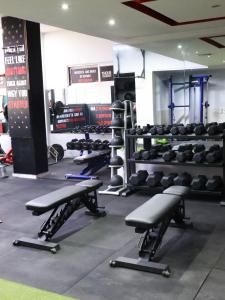 Spordikeskus ja/või sportimisvõimalused majutusasutuses Hotel Méditerranée Beyrouth