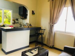 Kuchyň nebo kuchyňský kout v ubytování Studio apartment with pool and ocean views