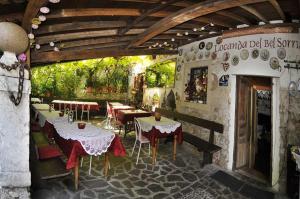 Restaurace v ubytování Villa Bertagnolli - Locanda Del Bel Sorriso