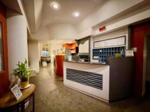 Lounge nebo bar v ubytování Hotel Europa Varese