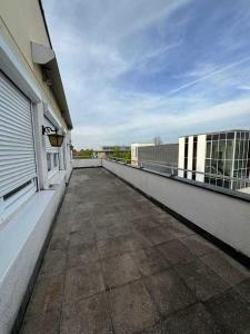 Balkón nebo terasa v ubytování Penthouse Haar