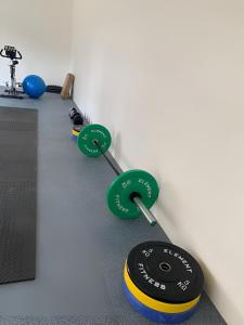 Fitness centrum a/nebo fitness zařízení v ubytování SAL'S Oceancrest Suite
