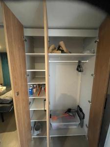 Mobil home 55 -8 personnes客房内的一张或多张双层床