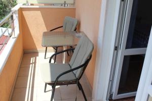 Balkón nebo terasa v ubytování Apartments Bovan
