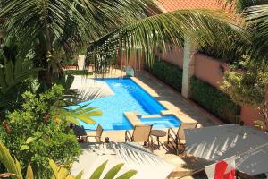 A piscina localizada em Pousada do Almirante ou nos arredores
