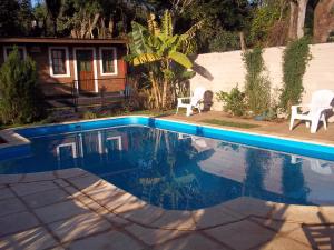The swimming pool at or close to Posada Iguazu Royal