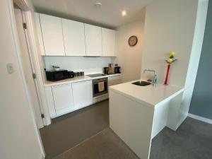 Kuchyň nebo kuchyňský kout v ubytování Birmingham City Centre, 1-Bedroom Apartment