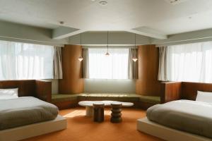 Posezení v ubytování Hotel Vintage Tokyo Meguro Fudomae