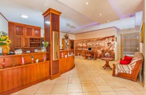 Kuchyň nebo kuchyňský kout v ubytování Hotel Dubrovnik