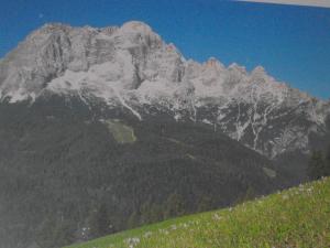 Výhľad na hory alebo výhľad na hory priamo z v penzióne/hostinci