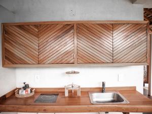 Una cocina o zona de cocina en Aldea Mizúl