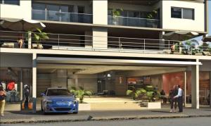 Tòa nhà nơi căn hộ tọa lạc