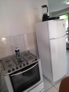Kuchyň nebo kuchyňský kout v ubytování Tia Lia Casa de Temporada