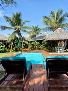 Πισίνα στο ή κοντά στο Atins Charme Chalés