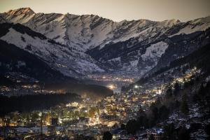 Üldine mäevaade või majutusasutusest Echor Himalayan Heights Manali pildistatud vaade