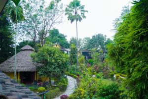 Zahrada ubytování Sapana Village Lodge
