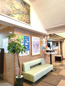 Vstupní hala nebo recepce v ubytování Business Inn Sennichimae Hotel