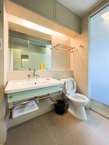 Koupelna v ubytování ABC Hotel CEBU