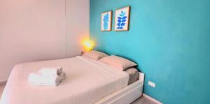 Ένα ή περισσότερα κρεβάτια σε δωμάτιο στο Cozy Apartment-1BR T2-524 +3 φωτογραφίες
