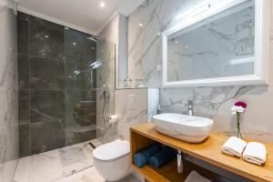 Koupelna v ubytování Apartments MaKris No1